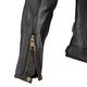 Women’s Leather Motorcycle Jacket W-TEC Stripe Lady - Black
