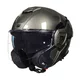 Flip-Up Motorcycle Helmet W-TEC Zoroz P/J - Metallic Grey