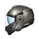 Flip-Up Motorcycle Helmet W-TEC Zoroz P/J - Metallic Grey