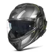 Flip-Up Motorcycle Helmet W-TEC Zoroz P/J - Metallic Grey