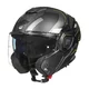 Flip-Up Motorcycle Helmet W-TEC Zoroz P/J - Metallic Grey