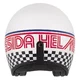Motorcycle Helmet Cassida Oxygen Rondo 2.0 Pearl White/Red/Blue/Black