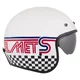 Motorcycle Helmet Cassida Oxygen Rondo 2.0 Pearl White/Red/Blue/Black