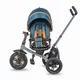 Three-Wheel Stroller w/ Tow Bar Coccolle Pianti - True Blue