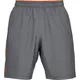 Men’s Shorts Under Armour Woven Graphic Short - Gray/Orange - Gray/Orange