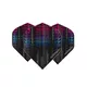 Dart Flights Winmau Prism Alpha - Grey-Black - Blue-Pink