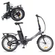 Folding E-Bike inSPORTline ISL Felior 468 Wh 20” – 2026 - Velour Red - Titanium Grey