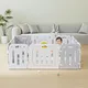 Plastic Playpen inSPORTline Klaudino 12+2 188 x 208 x 66 cm