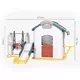 Children’s Slide & Swing Set inSPORTline Housino