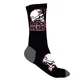 Socks BLACK HEART Cap Skull - Red-Black - Grey-Black