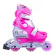 Children’s Inline Skates Set WORKER Polly LED – with Light-Up Wheels
