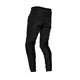 Men’s Leather Moto Pants Spark ProComp - Black-White-Fluo