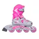 Adjustable Inline skates WORKER Juny Girl - Pink