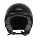 Scooter Helmet W-TEC FS-710S Revolt Black - Black + Star