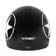 Scooter Helmet W-TEC FS-710S Revolt Black - Black + Star