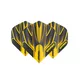Dart Flights Winmau Prism Alpha - Grey-Black - Yellow Black