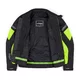 Men’s Summer Motorcycle Jacket W-TEC Saigair - Fluo Yellow-Gray