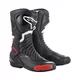 Motorcycle Boots Alpinestars S-MX 6 Black/Red 2022 - Black/Red