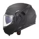 Flip-Up Motorcycle Helmet LS2 FF910 Advant II Solid Matte Black P/J