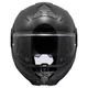 Flip-Up Motorcycle Helmet LS2 FF910 Advant II Solid Glossy Black P/J