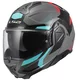 Flip-Up Motorcycle Helmet LS2 FF910 Advant II Triple Nardo Gray P/J