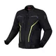 Motorcycle Jacket Ozone Delta IV - Black - Black-Fluo
