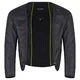 Men’s Motorcycle Jacket W-TEC Progair - Black-Fluo