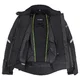 Women’s Motorcycle Jacket W-TEC Progair Lady - Black-Fluo