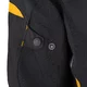 Men’s Summer Motorcycle Jacket W-TEC Tosheck - Black-Yellow