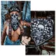 Neck Warmer W-TEC Black Heart Bandest - Bones