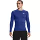Men’s Compression T-Shirt Under Armour HG Armour Comp LS - Carbon Heather