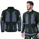 Motorcycle Jacket W-TEC Modock - černo-modro-fluo žlutá