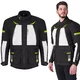 Motorcycle Jacket W-TEC Warao - Black-Fluo - Black-Fluo