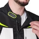 Motorcycle Jacket W-TEC Warao - Black-Fluo