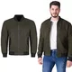 Motorcycle Jacket W-TEC Caravago - Green