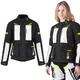 Women’s Motorcycle Jacket W-TEC Warao Lady - Black-Fluo - Black-Fluo