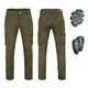 Motorcycle Pants W-TEC Nuksan - Black - Green