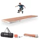 Inflatable Exercise Mat inSPORTline Airstunt 500 x 100 x 10 cm Mocha Mousse