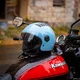 Open-Face Helmet W-TEC Baraldo Celeste