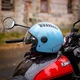 Open-Face Helmet W-TEC Baraldo Celeste