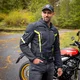 Men’s Summer Motorcycle Jacket W-TEC Mirelio - Black-Grey