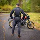 Men’s Summer Motorcycle Jacket W-TEC Mirelio - Black-Grey