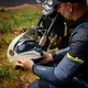 Flip-Up Enduro Helmet W-TEC Biscaia P/J - Black Glossy