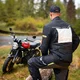 Motorcycle Jacket W-TEC Warao - Black-Fluo