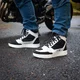 Motorcycle Boots W-TEC Bastige - Black-White