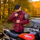 Motorcycle Shirt BOS Lumberjack - Dark Camo