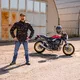 Men’s Motorcycle Jeans BOS Micas - Gray