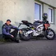 Men’s Summer Motorcycle Jacket BOS Hobart - Blue