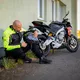 Men’s Motorcycle Jacket BOS/WD Motorsports Vegas 1.0 - Neon