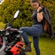 Motorcycle Boots W-TEC Benga - Black